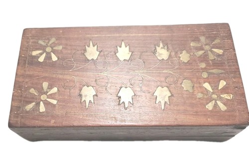 Vecchia scatola ottone - scatola,