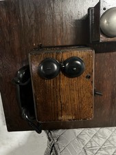 Antico telefono manovella da - antico, a