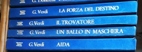 Lotto dischi giri lirica - 33,