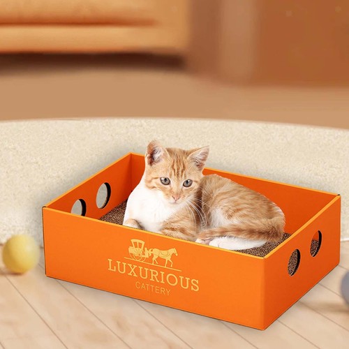 Scatola tiragraffi per - , gatti