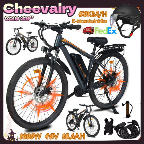 Bicicletta elettrica - elettrica, 29"