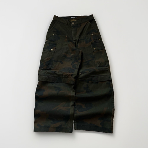 Jeans cargo mimetici bsq uomo - mimetici,