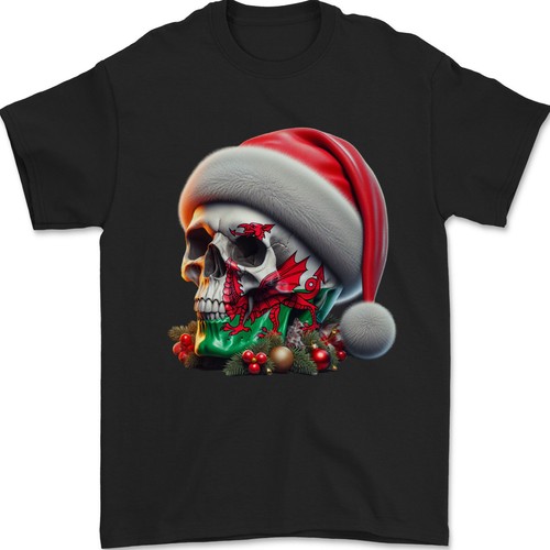 Shirt uomo galles natale - t-shirt,