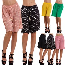 Pantaloni donna plissettati