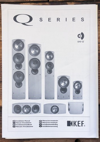 Kef series iq1 iq3 - q-series, iq5