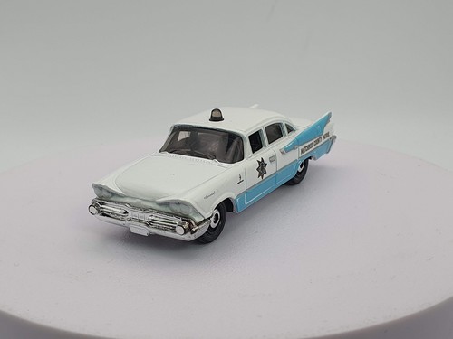 Dodge coronet police matchbox - police,