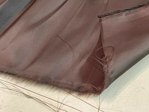 Tessuto fodera marrone - fodera,
