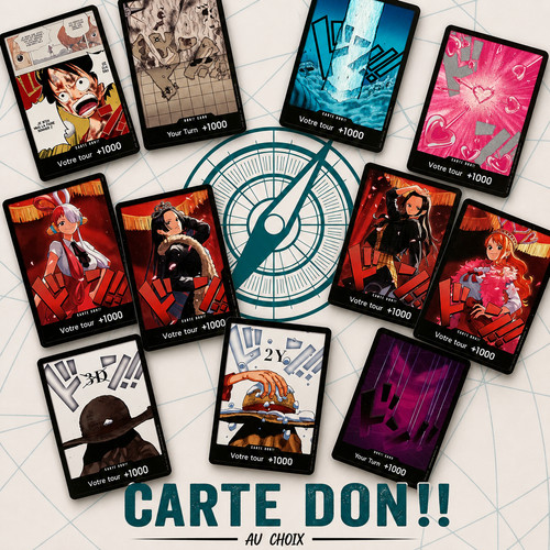 Carte one piece don - piece, au