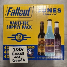 Jones Soda Co. Fallout Vault-tec Supply Pack Costco Bubble Wrapped spedizione veloce