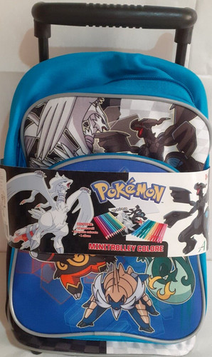 Pokemon zaino trolley scuola - , e