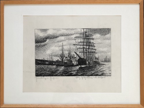 Vecchio disegno carboncino - vecchio,