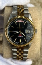 Ricoh President Automatico Giorno/Data Acciaio Inox