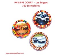 NEWS - SERIE DE 3 CAPSULES DE CHAMPAGNE PHILIPPE DOURY - Les Buggys  360 Ex