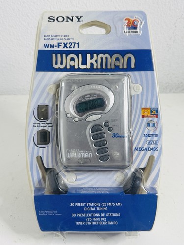 Walkman sony fx271 cassette - wm-fx271,
