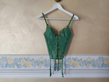 Corpetto bustino corsage bustier guepiere vintage Malizia by La Perla Tg 2 II