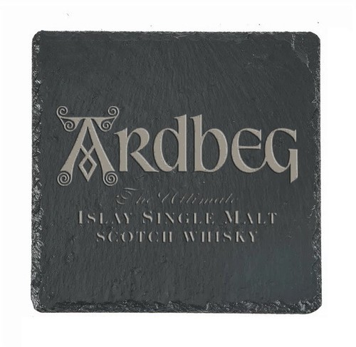 Ardbeg whiskey slate - ardbeg,