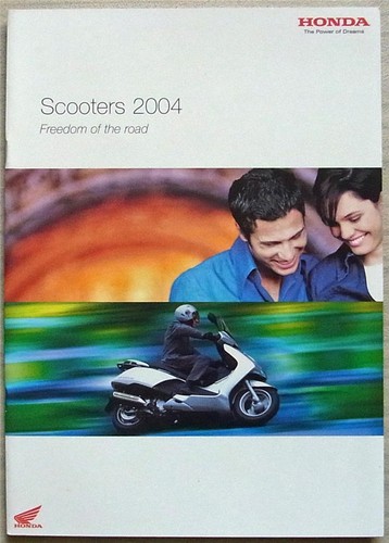 Brochure vendita scooter honda - brochure,