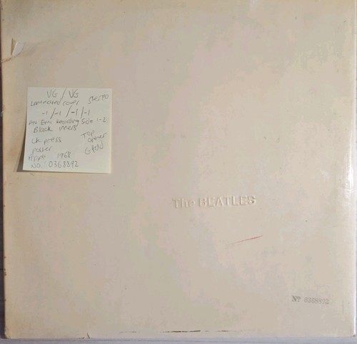 The beatles white album vinyl - the,