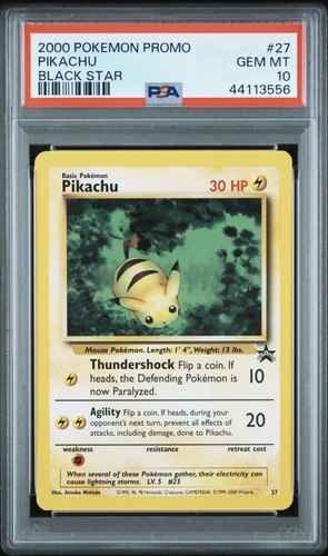 Pokémon 2000 promo pikachu - pokémon,