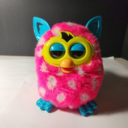 Furby boom rosa - rosa, pois