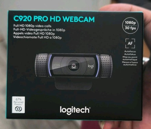 Webcam logitech c920 - logitech, hd