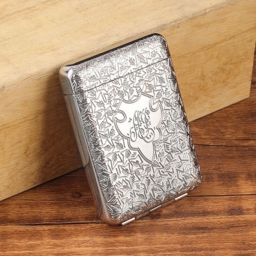 1pz portasigarette argento - portasigarette,