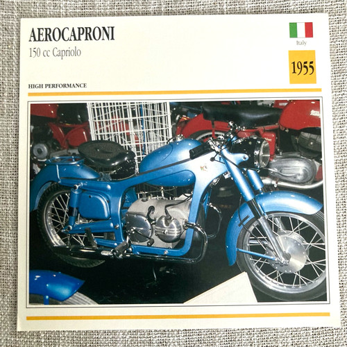 Scheda moto aerocaproni 150 - moto, cc