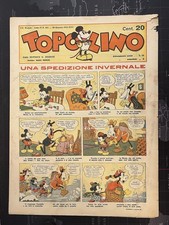 TOPOLINO Giornale Originale Nerbini Disney N. 108 Gennaio 1935