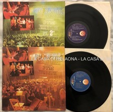 FABRIZIO DE ANDRE IN CONCERTO + PFM  VOL 1 + VOL  2 - ANNO 1980 - ORL 8921 - EX+