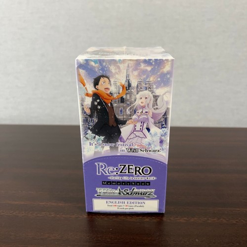 Weiss schwarz zero booster - schwarz,
