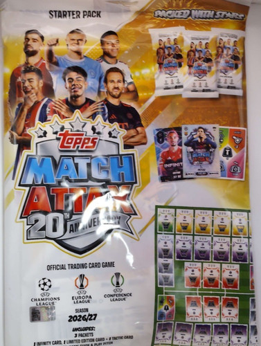 Topps match attax 2026 - topps, 2026/27