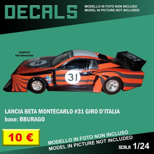 Decals repro lancia - repro,