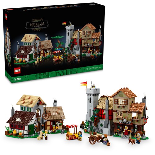 Lego icons piazza - lego, della
