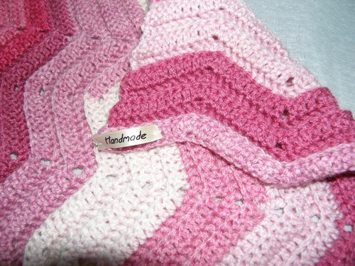 Coperta all uncinetto fatta - coperta, a