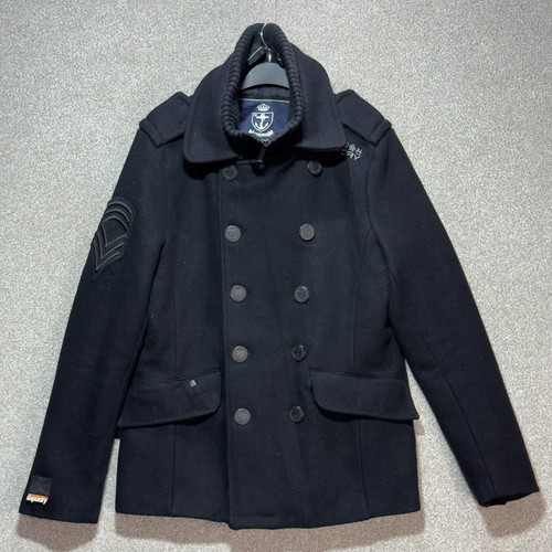 Superdry peacoat uomo - peacoat,