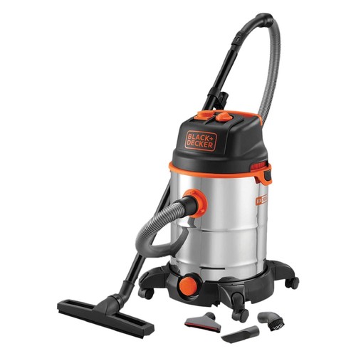 Bidone aspiratutto inox - bidone,