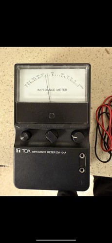 Toa 104a misuratore di - toa,