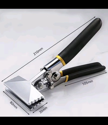 Pinza diritta curva - 1, lamiera