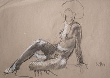 Wulfried Hengstenberg nudo di