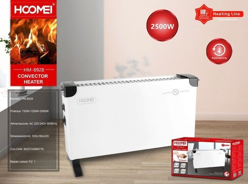 Termoconvettore hoomei hm8928 - termoconvettore,