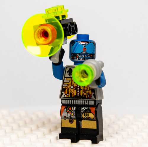 Lego ufo droid blue - ufo,