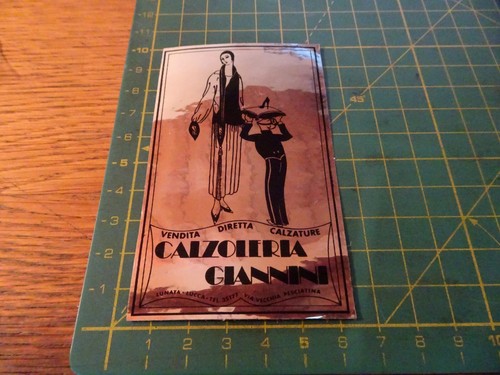 Adesivo sticker kleber - sticker, vintage