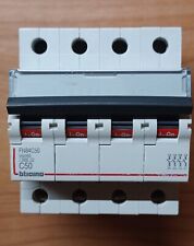 BTICINO FN84C50  BTDIN60  INTERRUTTORE MAGNETOTERMICO 4P CURVA C 50A 6KA