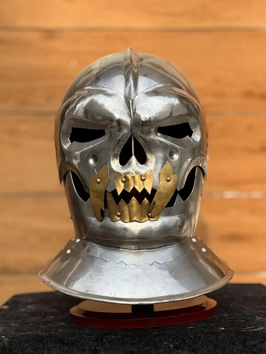 Casco medievale acciaio - casco,
