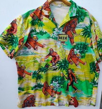 Camicia hawaiana Bigfoot birra