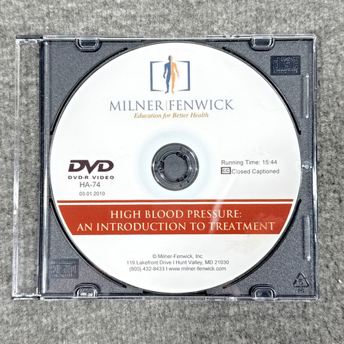 Milner fenwick dvd high blood - fenwick,