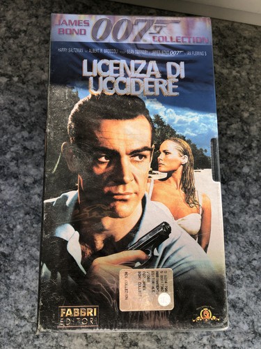 Videocassetta vhs film - film, 007