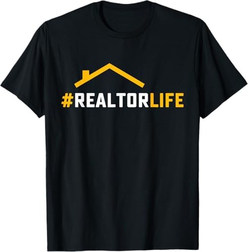 Maglietta hashtag realtorlife - maglietta,