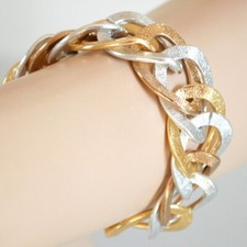 Bracciale donna catena oro