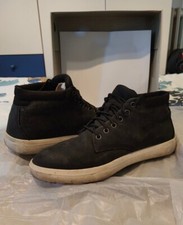 Timberland Ashwood Park Leather  Stivali Scarpe Chukka Uomo, Nero, 44 EU 9.5 UK